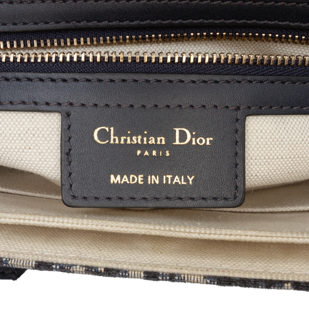 Pre-Loved Dior Oblique Canvas Flap Crossbody - Picture 5 of 11